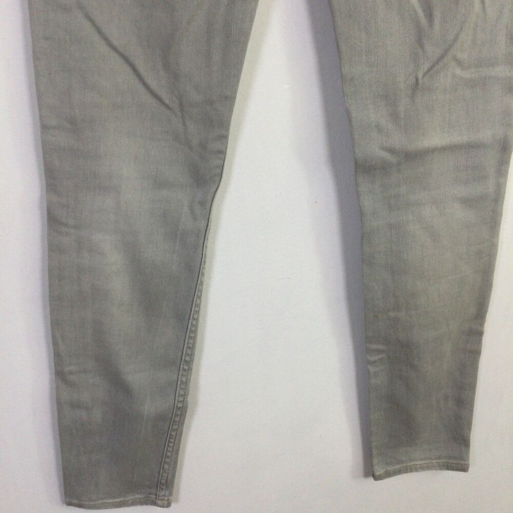 IRO Womens Skinny Jeans Denim Stretch Regular Fit Light Wash Gray Size 25 - Picture 14 of 14